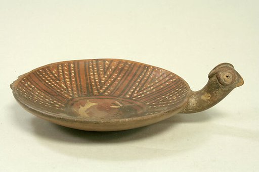 Dish with Bird Head