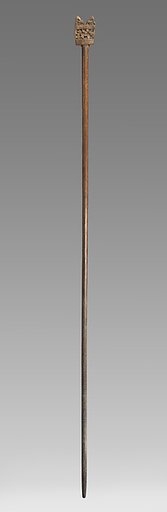 Funerary staff