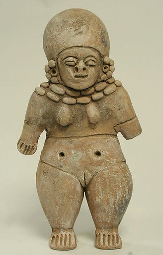 Standing Ceramic Female Figure