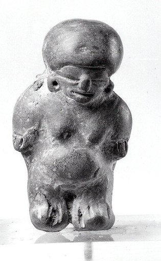 Ceramic Figure Pendant (?)