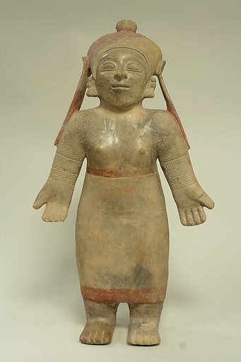 Standing Ceramic Female Figure