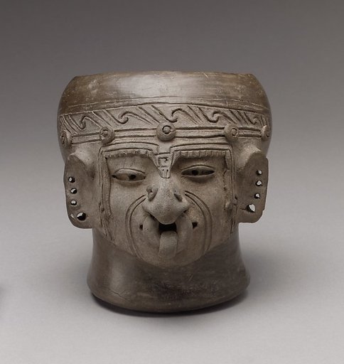 Head-shaped vessel