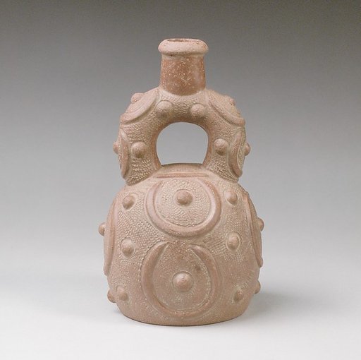Stirrup-spout Bottle