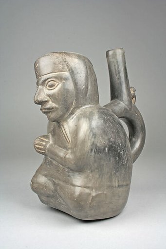 Seated Figure Bottle