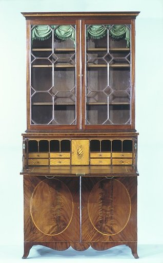 Secretary and bookcase
