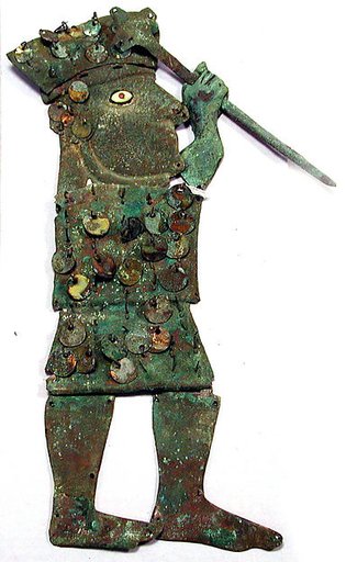 Profile Warrior Ornament