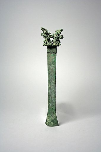 Copper Chisel with Figures
