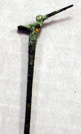 Copper Lime Spoon with Bird Top