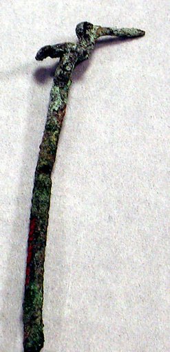 Copper Lime Spoon with Bird Top
