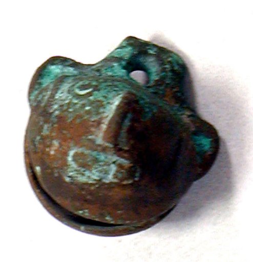 Copper Bell with Face