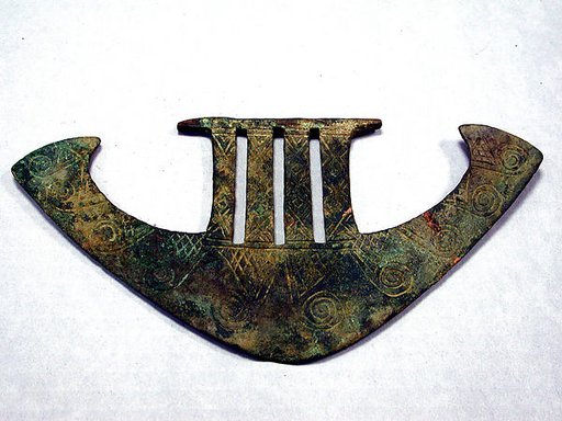 Copper Axe Blade Ornament