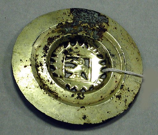 Copper Disk Ornament