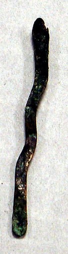 Copper Lime Spoon in Snake Form