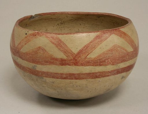 Bowl with Geometric Design