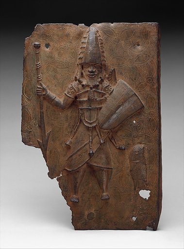 Plaque with Warrior and Mudfish
