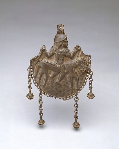 Pendant with Portuguese equestrian