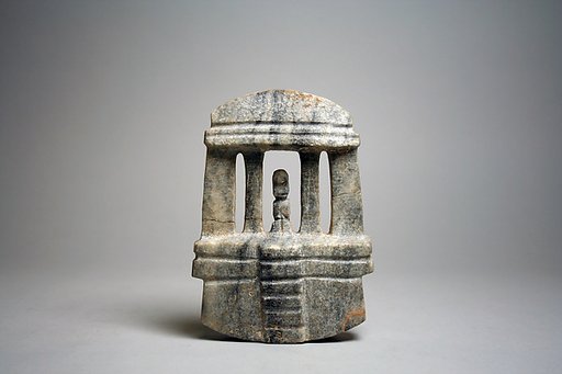 Architectural Model with Figure
