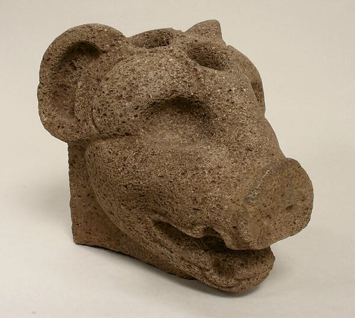 Peccary Head Hacha