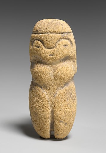 Standing Ceramic Female Figure