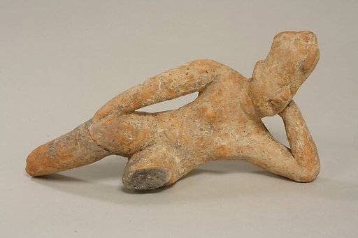 Reclining Ceramic Figure