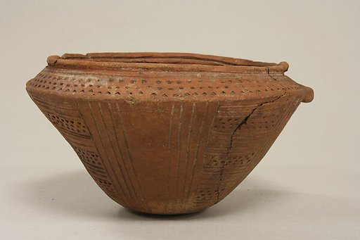 Bowl with Stippled Patterns