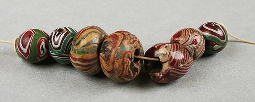 Beads, string of seven