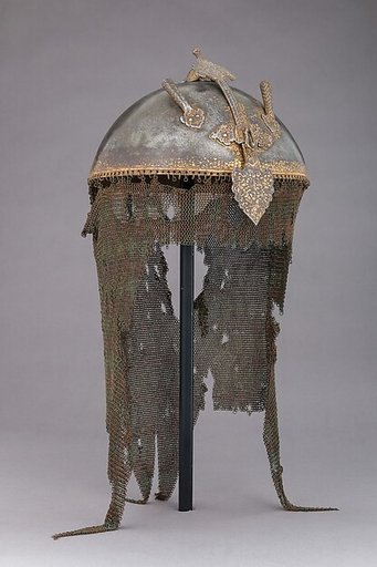 Helmet, Cuirass, and Pair of Arm Defenses