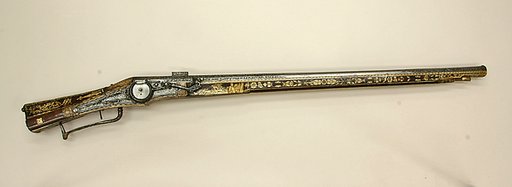 Combination Wheellock Matchlock Gun