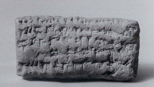 Cuneiform tablet: account of dates for imittu-rent, Ebabbar archive