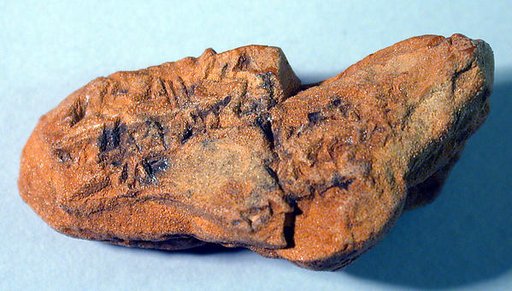Cuneiform tablet: fragment, Ebabbar archive