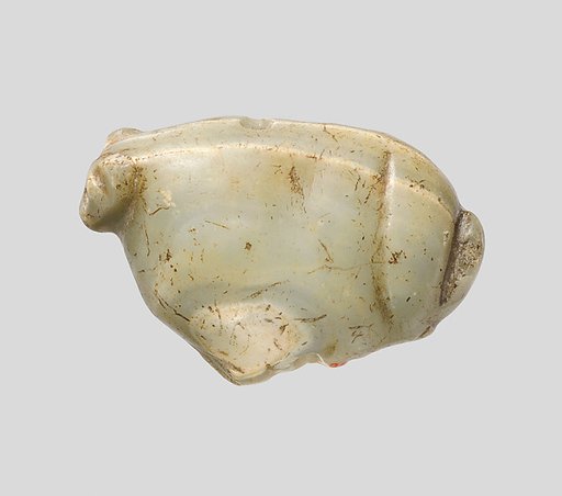 Seal amulet in the form of a recumbent fox