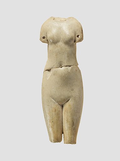 Figure of standing woman