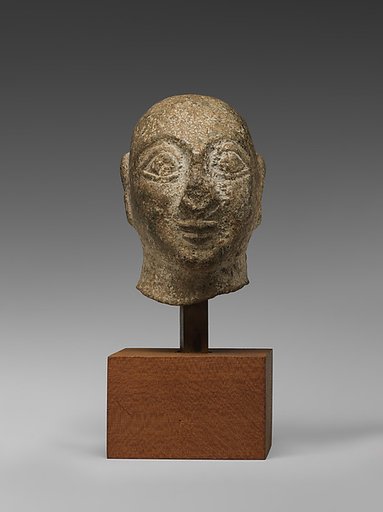 Head of a man