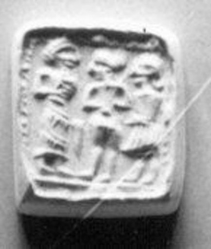 Stepped pyramidal seal with loop handle