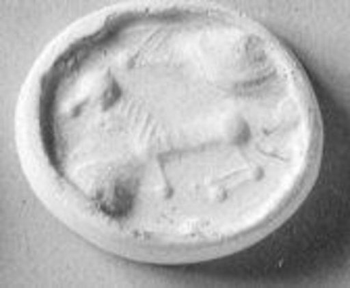 Stamp seal (scarab) with animal