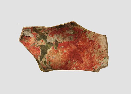 Glass vessel fragment
