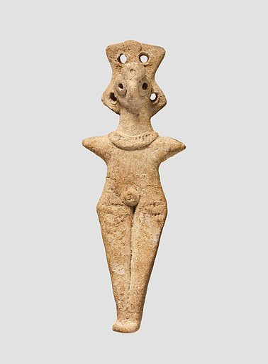 Nude female figure