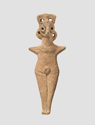 Nude female figure