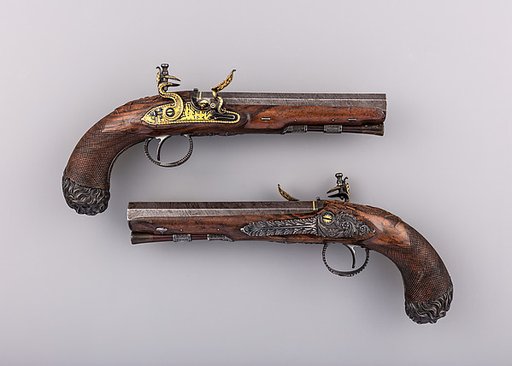 Pair of Flintlock Pistols