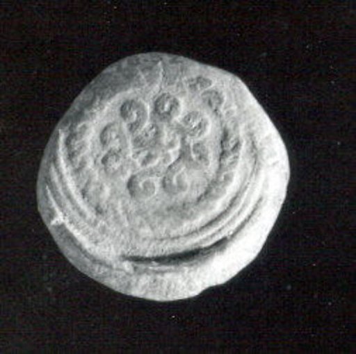 Sealing with stamp seal impression: double-headed eagle and geometric borders