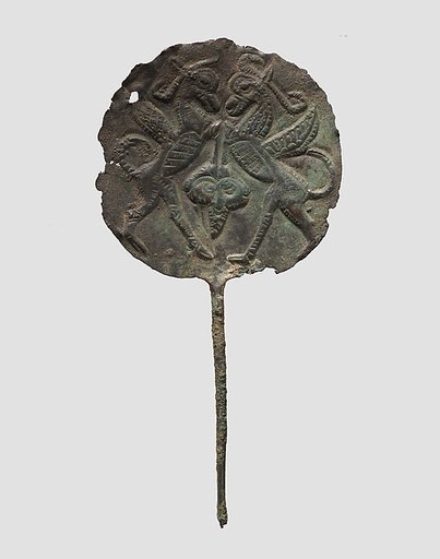 Disc-headed pin