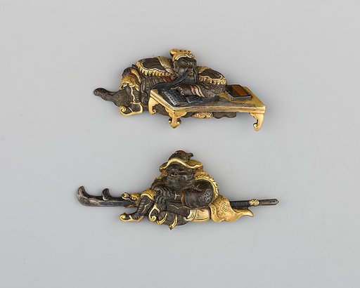 Pair of Sword-Grip Ornaments (Menuki)