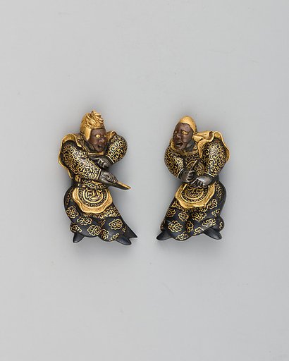 Pair of Sword-Grip Ornaments (Menuki)