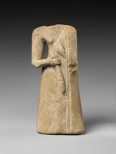 Standing female figure