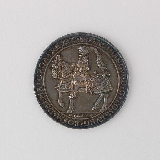 Coin (One and a Half Thaler) Showing Ferdinand I