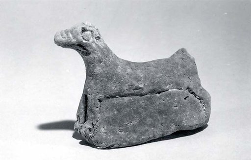 Figurine of animal (dog or mushhushshu)