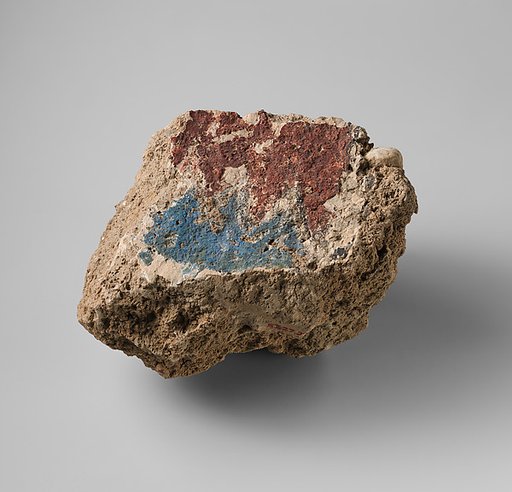 Plaster with painted chevrons