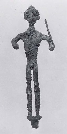 Smiting god figure