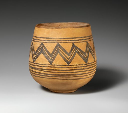 Bowl with painted decoration