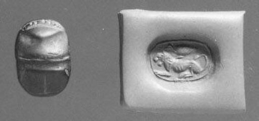 Scarab stamp seal